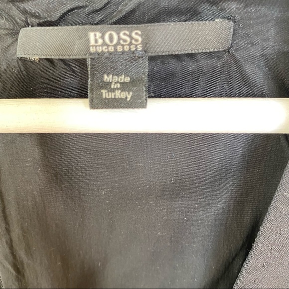 Hugo Boss Black Wool Dress Size 6 - Picture 4 of 11